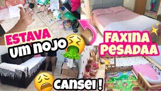 CANSEI ! FIQUEI SEM ARRUMAR E OLHA A SITUAÇÃO  FAXINA COMPLETA NA CASA 