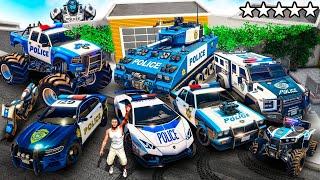 Collecting RARE POLICE CARS in GTA 5!