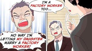 My father-in-law looks down on me bacause I work at a factory, but an unexpected ally... [Manga DUb]