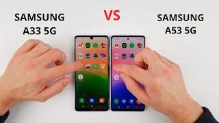 Samsung A33 5G vs A53 5G | SPEED TEST