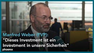 Statement von Manfred Weber (EVP) am Rande des EU-Gipfels in Brüssel