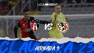 Empate con dos Golazos de Lozano | Resumen Atlas vs América | Liga BBVA MX | Clausura 2023