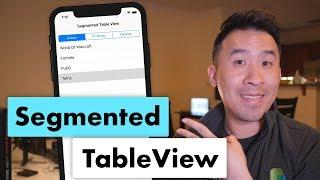 Custom Segment Controlled UITableView User Request