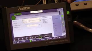 #NATEUNITE2016 Anritsu demos the Network Master Pro