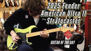 2025 Fender American Ultra II Stratocaster Solar Flare | Guitar of the Day