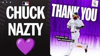 Charlie Blackmon MLB career highlights (4-time AS, 2-time Silver Slugger, and 2017 NL batting title)