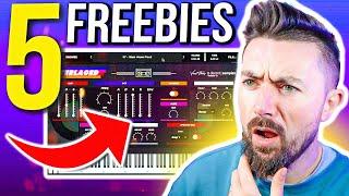 5 FREE VST Plugins, MUST HAVE Synth Library & More