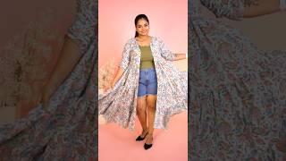 ஒரு Dress-ல இவ்ளோ Style-ஆ ️ | #shorts | Keerthi Shrathah