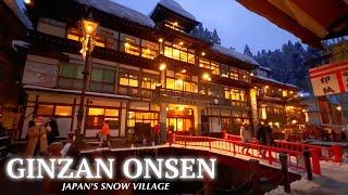 Visiting Japan’s Winter Village | Ginzan Onsen