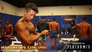 2018 Arnold Amateur Men's Physique Backstage Video: NPCNEWSONLINE.com