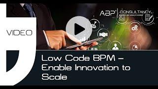 What is a  low-code BPM platform?