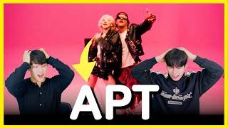 ROSÉ & Bruno Mars - APT. (Official Music Video) KOREAN REACTION 