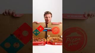 PIZZA HUT vs DOMINO’S (Brand Wars, ep. 19) #shorts