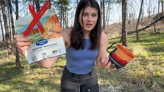 Dehydrated Camping Meal Recipes for Hiking | How to make Backpacker's Pad Thai