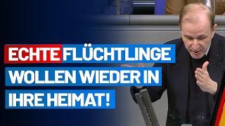 Ukraine: Hier sehen Sie nun auch mal echte Flüchtlinge! Dr. Gottfried Curio - AfD-Fraktion Bundestag