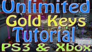 Borderlands 2: GLITCH Infinite Golden Keys ( PS3 & XBOX) Tutorial