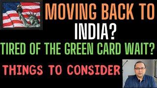 Moving back to India from the US? * Important things to consider *