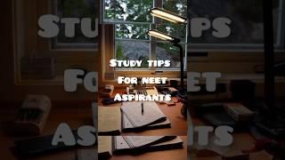 Helpful study tips for neet aspirants #neetstudents #shorts #viral