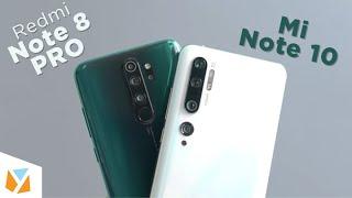 Mi Note 10/Xiaomi CC9 Pro vs Redmi Note 8 Pro Comparison Review