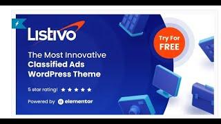 Listivo – Classified Ads & Directory Listing Theme 3.99 $ Only