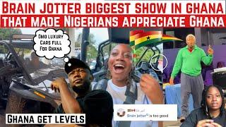 GHANA GET MOST LUXURY CARS| BRAIN JOTTER BIGGEST SHOW IN GHANA MADE NIGERIANS APPRECIATE GHANA MORE