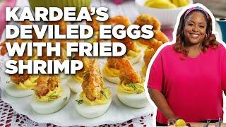 Kardea Brown’s Deviled Eggs with Fried Shrimp | Delicious Miss Brown | Food Network