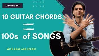 Basic Guitar Chords for a Beginner to start with Guitar