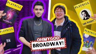 VLOG: our biggest Broadway trip ever (part 4) | Death Becomes Her, Cabaret, Oh Mary, Elf + more!