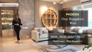 ₹ 3 Cr  3 & 4 BHK  Top Ultra Luxury Home, Rajaji Nagar, Bangalore Phoenix One Bangalore West