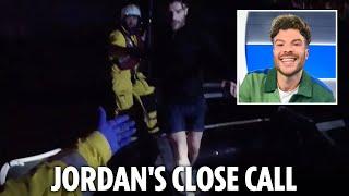 Watch shock moment radio star Jordan North is rescued from River Thames after trying to save dog