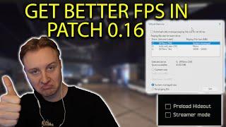 Settings guide for 0.16 Tarkov Wipe - Better FPS