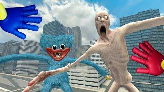 HUGGY WUGGY AND SCP-096 KEEPS FINDING ME EVERYWHERE!? | Garry's Mod