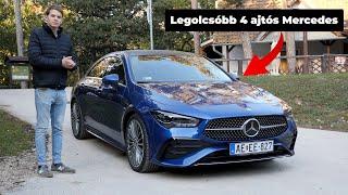 Ilyen a legújabb kecskeméti Mercedes: CLA 220 4Matic teszt