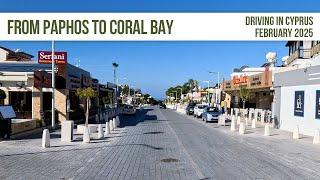 From Paphos To Coral Bay - With Commentary!