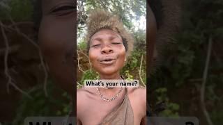 How the Hadza tribe introduces themselves. Most interesting language with some amazing people.