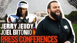 Jerry Jeudy & Joel Bitonio | Press Conference