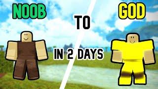 Noob to to god in under 2 days! (booga booga reborn)