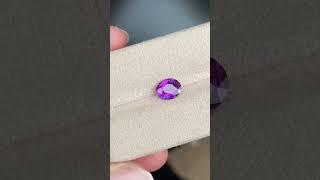 NATURAL HEATED PURPLE SAPPHIRE GEMSTONE #gemstone #sapphire #purple_sapphire #cgt