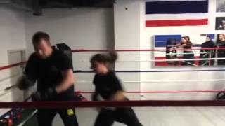 Combat class at Krav Maga Ottawa