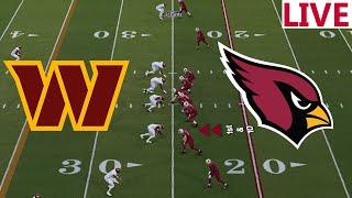  LIVE NFL Washington Commanders vs Arizona Cardinals/ NFL week 4/NFL LIVE/NFL SEASON