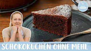 Schokokuchen ohne Mehl  | saftiger Schokoladen-Traum | Einfach Backen