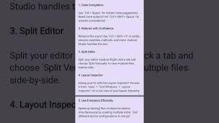 5 Quick Tips for Android Studio!