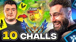 10 CHALLENGERS DANS MA PARTIE, LE NIVEAU EST ABYSSAL (J'affronte Fleshy en support)