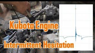 Kubota Engine, Intermittent Hesitation