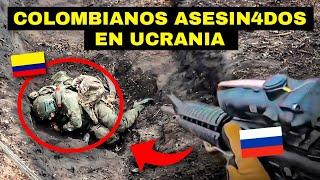 Rusos CAZANDO y ASESIN4ND0 a COLOMBIANOS en la Guerra de Ucrania