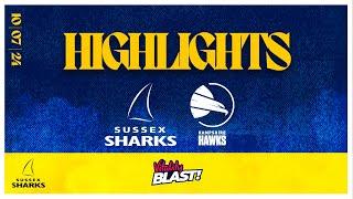 Sussex Sharks in HUGE WIN against Kent Spitfires