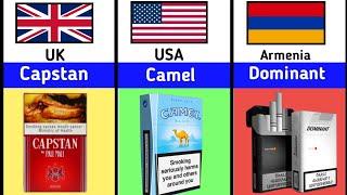 Top Cigarette brands from different countries | Famous Cigarette Brands in the world