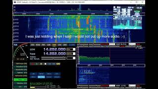 Xiegu G90  Panadapter with HDSDR Software