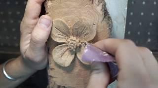 Carving a Simple Flower