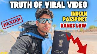 Truth of My Viral Indian Passport Video 